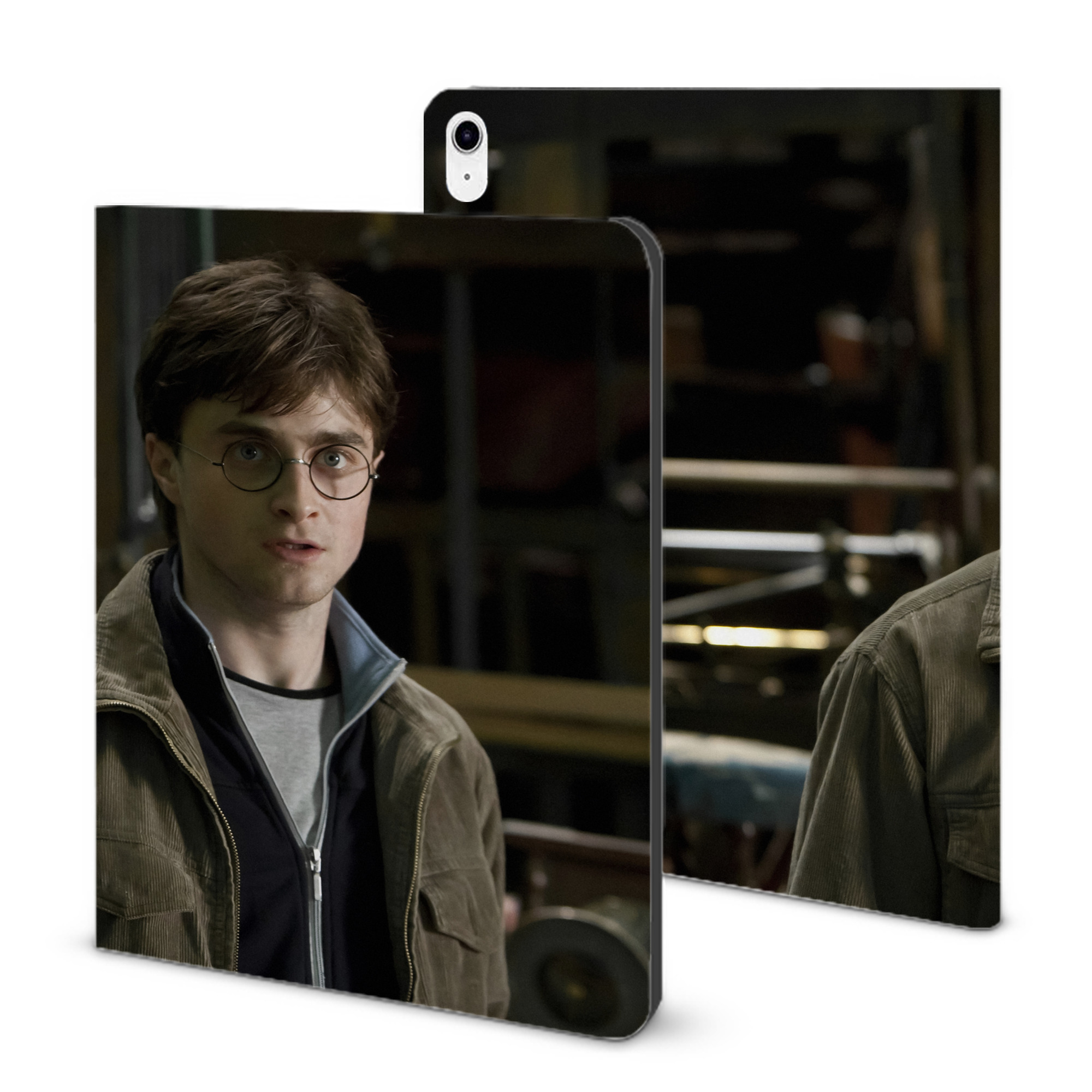 （画像用） Harry Potter ハリー・ポッターシリーズ IPad ケース ブック型 PUレザー TPU 耐衝撃 軽量 薄型 ペン収納なし 全面保護 IPad 各モデル対応